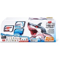 Jouet Interactif - ZURU - Shark Attack Robo Alive - Grand requin blanc avec mouvements réalistes et yeux brillants