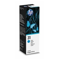 HP 31 Bouteille d'encre cyan authentique 70 mL (1VU26AE) pour HP Smart