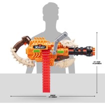 Blaster a Ceinture - ZURU - XSHOT Insanity HorrorFire Dread Hammer - Blaster avec ceinture de 35 fléchettes et portée de 30 me