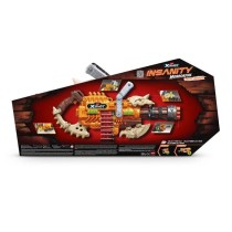 Blaster a Ceinture - ZURU - XSHOT Insanity HorrorFire Dread Hammer - Blaster avec ceinture de 35 fléchettes et portée de 30 me