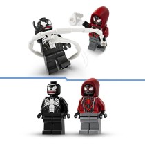 LEGO 76276 Marvel L'Armure Robot de Venom contre Miles Morales, Jouet