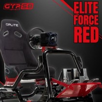 Cockpit de simulation racing - OPLITE - GTR S8 Elite Force - Rouge