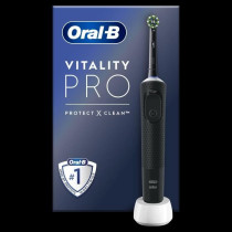 Oral-B Vitality Pro Brosse a Dents Électrique Noire, 1 Brossette