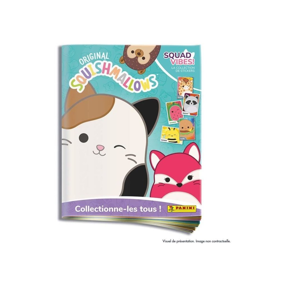 Album - PANINI - Squishmallows - 188 stickers et 40 pages