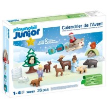 PLAYMOBIL JUNIOR 70297 Calendrier de l'Avent PLAYMOBIL Junior, 24 surp