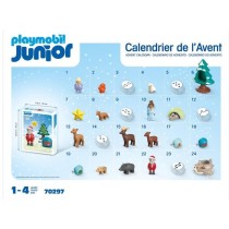 PLAYMOBIL JUNIOR 70297 Calendrier de l'Avent PLAYMOBIL Junior, 24 surp