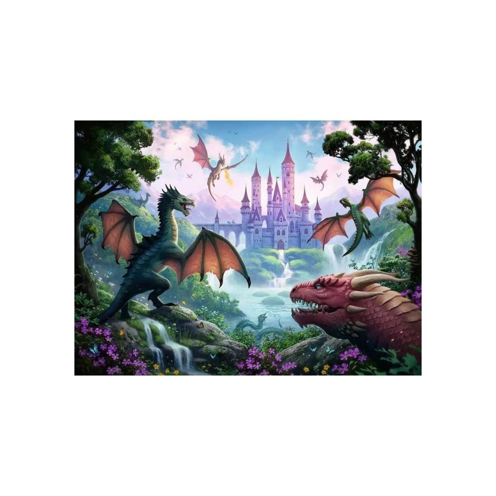 Puzzle enfants 300 p XXL Dragon magique - Des 9 ans - 13356 - Ravensbu