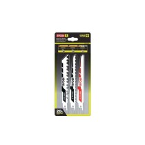 Lames RYOBI OnePlus pour scie sabre sans fil - Lot de 3 - HSS bimetal