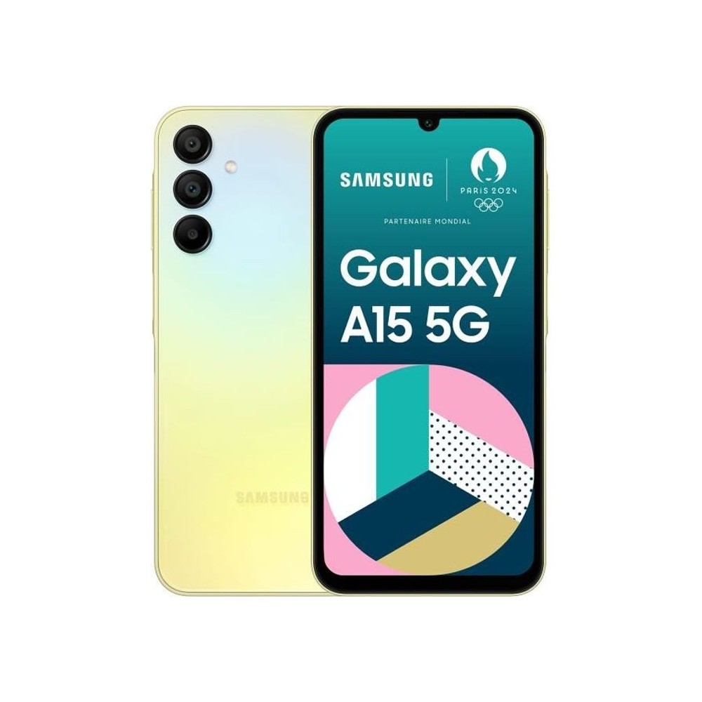 Samsung Galaxy A15 5G Smartphone 128 Go Lime