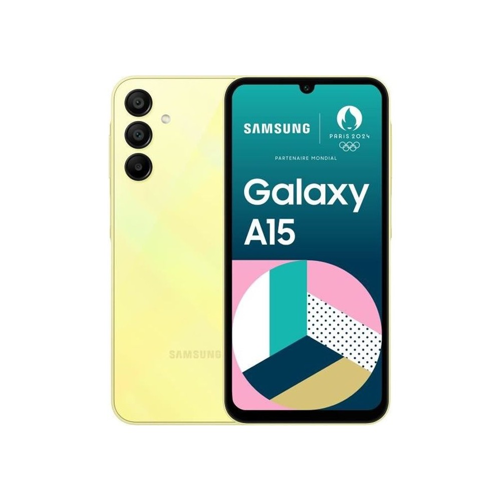 Samsung Galaxy A15 4G Smartphone 128 Go Lime