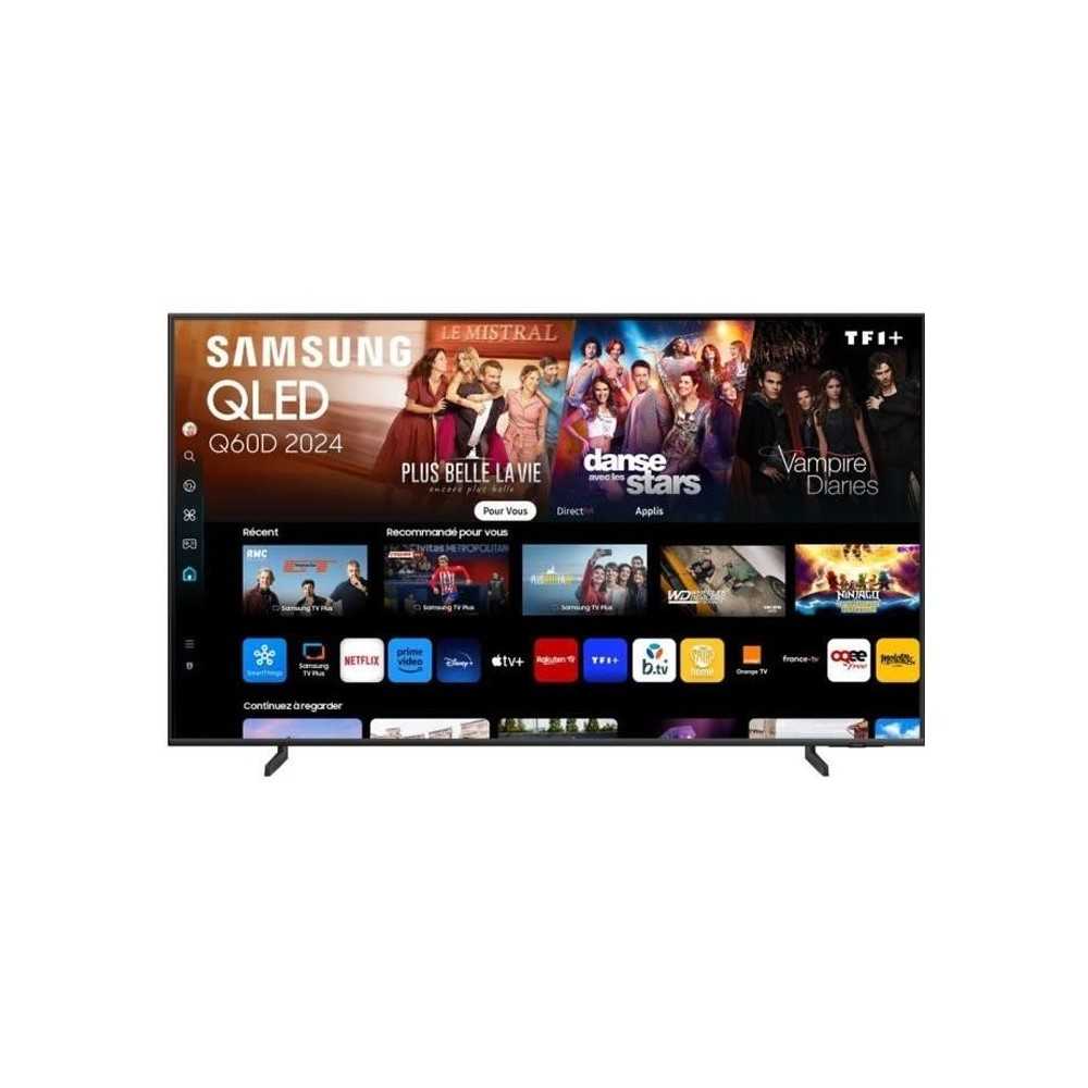 Samsung 50Q60D - TV QLED 50 (127 cm) - 4K UHD 3840x2160 - HDR - Smart