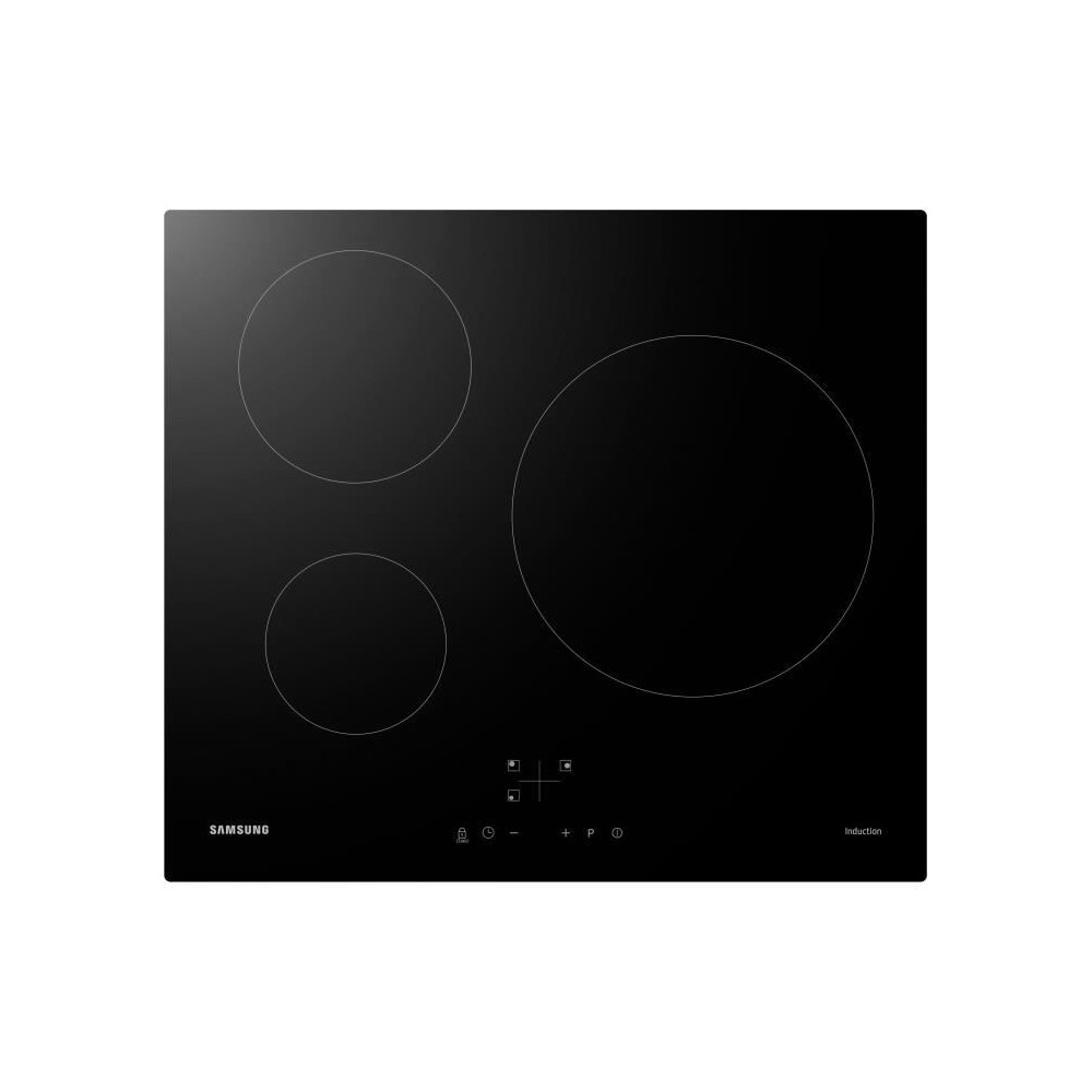 Plaque de cuisson induction - SAMSUNG - 3 zones - L59 x P57 cm - NZ63M