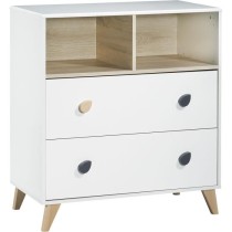 Chambre bébé trio OSLO - Lit 120x60 + Commode a langer + Armoire 3 p