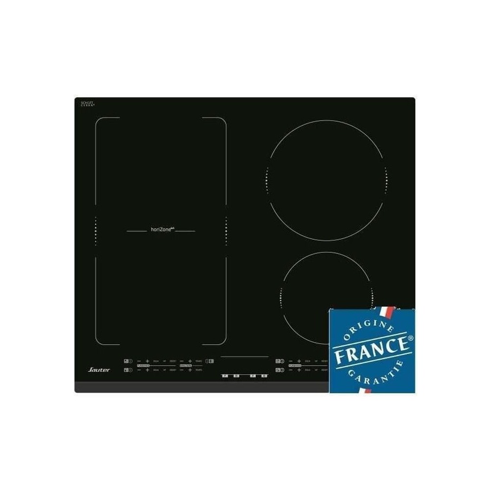 Table de Cuisson Induction SAUTER - 4 foyers - L60 x P51cm - SPI4664B