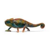 Figurine Caméléon , Figurine qui change de couleur avec la chaleur,