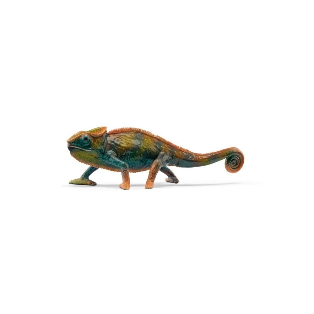 Figurine Caméléon , Figurine qui change de couleur avec la chaleur,