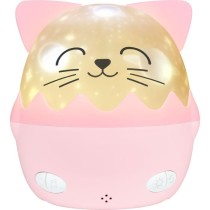 Veilleuse musicale sans fil - BIGBEN - Chat - Projection 360°, 13 fil