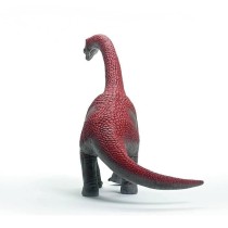 Figurine Brachiosaure, rouge avec détails réalistes, pour enfants de