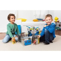 Grande station de recherche Dino, coffret de 72 pieces, jouets, Des 5