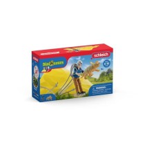 Sauvetage en Parachute, Coffret schleich avec 1 parachute, 1 figurine