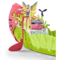 Bateau fleuri magique de Sera, coffret de jeu de 40 pieces avec figuri