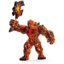 Golem de lave avec arme, Schleich 42447 Eldrador Creature, Figurine d'