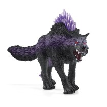 Figurine Loup des Ténebres SCHLEICH Eldrador 42554 - Violet - 14,5 x