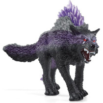 Figurine Loup des Ténebres SCHLEICH Eldrador 42554 - Violet - 14,5 x