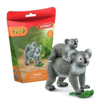 Figurine Maman et Bébé Koala, pour enfants des 3 ans, 13,6 x 5,8 x 1