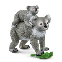 Figurine Maman et Bébé Koala, pour enfants des 3 ans, 13,6 x 5,8 x 1