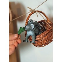 Figurine Maman et Bébé Koala, pour enfants des 3 ans, 13,6 x 5,8 x 1