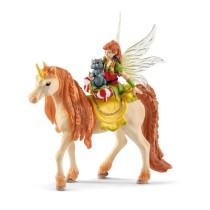 Figurine Fée Marween avec une licorne scintillante - Schleich 70567 B