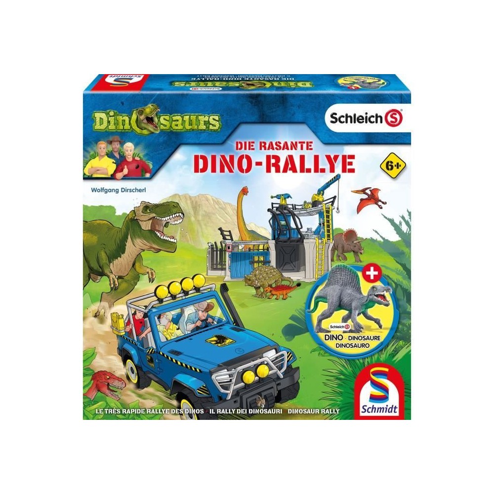 Dino-Rallye Schleich - Jeu de société - SCHMIDT SPIELE