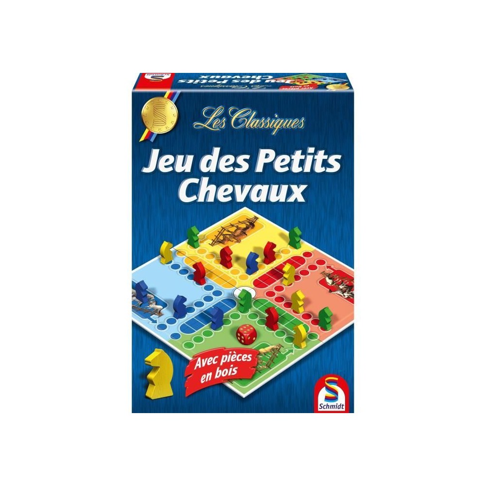 Les Classiques - Jeu de petits chevaux - SCHMIDT SPIELE - Vivez des co