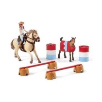 Entrainement au ranch, Coffret schleich univers équestre, coffret fig