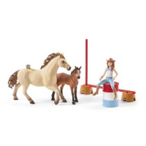 Entrainement au ranch, Coffret schleich univers équestre, coffret fig