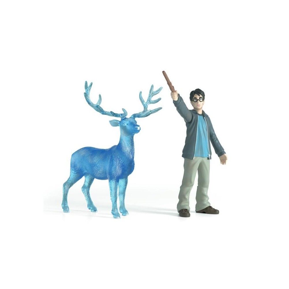 Figurines Harry et son Patronus, Schleich 42680 Harry Potter, Pour enf