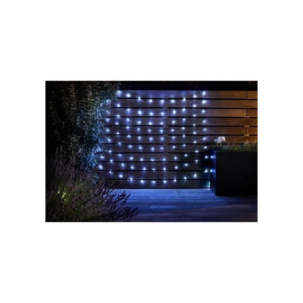 Guirlande d'extérieur SMARDTV - Ultra 100 étoiles LED - 15L - Energi