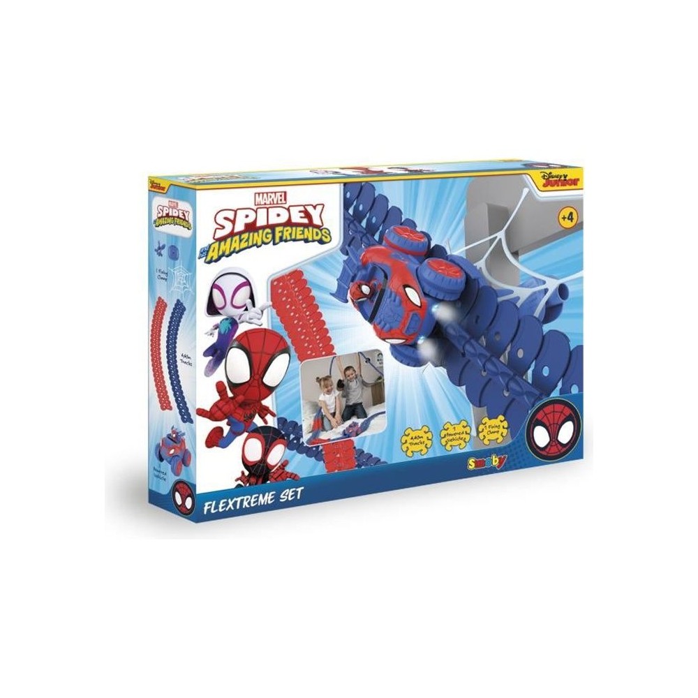 Set découverte Spidey Flextreme - Piles incluses - 184 pistes flexibl