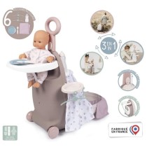 Valise Nurserie 3 en 1 - Baby Nurse - Pour Poupons jusqu'a 42cm - Beig