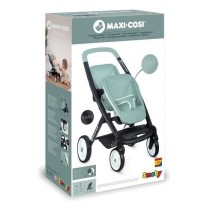 Smoby maxi-cosi poussette jumeaux sauge - poupons non inclus- des 3 an