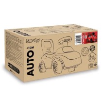 Smoby - Porteur enfant 2 en 1 - Auto Rouge - Coffre sous la selle + kl