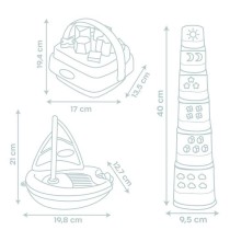 Little Smoby - Coffret éveil et bain - 3 jeux d'éveil - A partir de