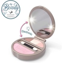 Smoby - My Beauty Powder Compact - Poudrier Factice Lumineux - Miroir