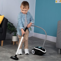 SMOBY Aspirateur compact et peu encombrant avec un véritable bruit d'