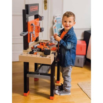 Smoby Établi de jeu pour enfants BLACK+DECKER