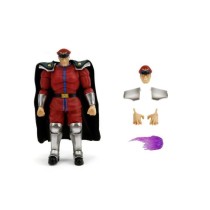 JAVA - Street Fighters - Figurine articulée Bison 15cm - Accessoires