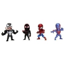 Jada - Figurine Marvel - Set 4 pieces Spiderman - Métal - 6cm - Des 8