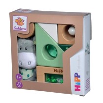 Jeu d'éveil sonore en bois Eichhorn EH Baby Hipp - Vert - Mixte - 12