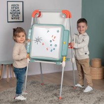 Smoby - Tableau Evolutif - Hauteur ajustable - Double face magnétique